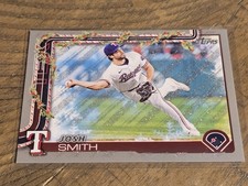 2025 Topps Holiday #H153 Josh Smith Silver Glitter Nmmt