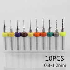 High Performance Drill Bits Set for PCB and Composite Boards 0 3mm to 1 2mm