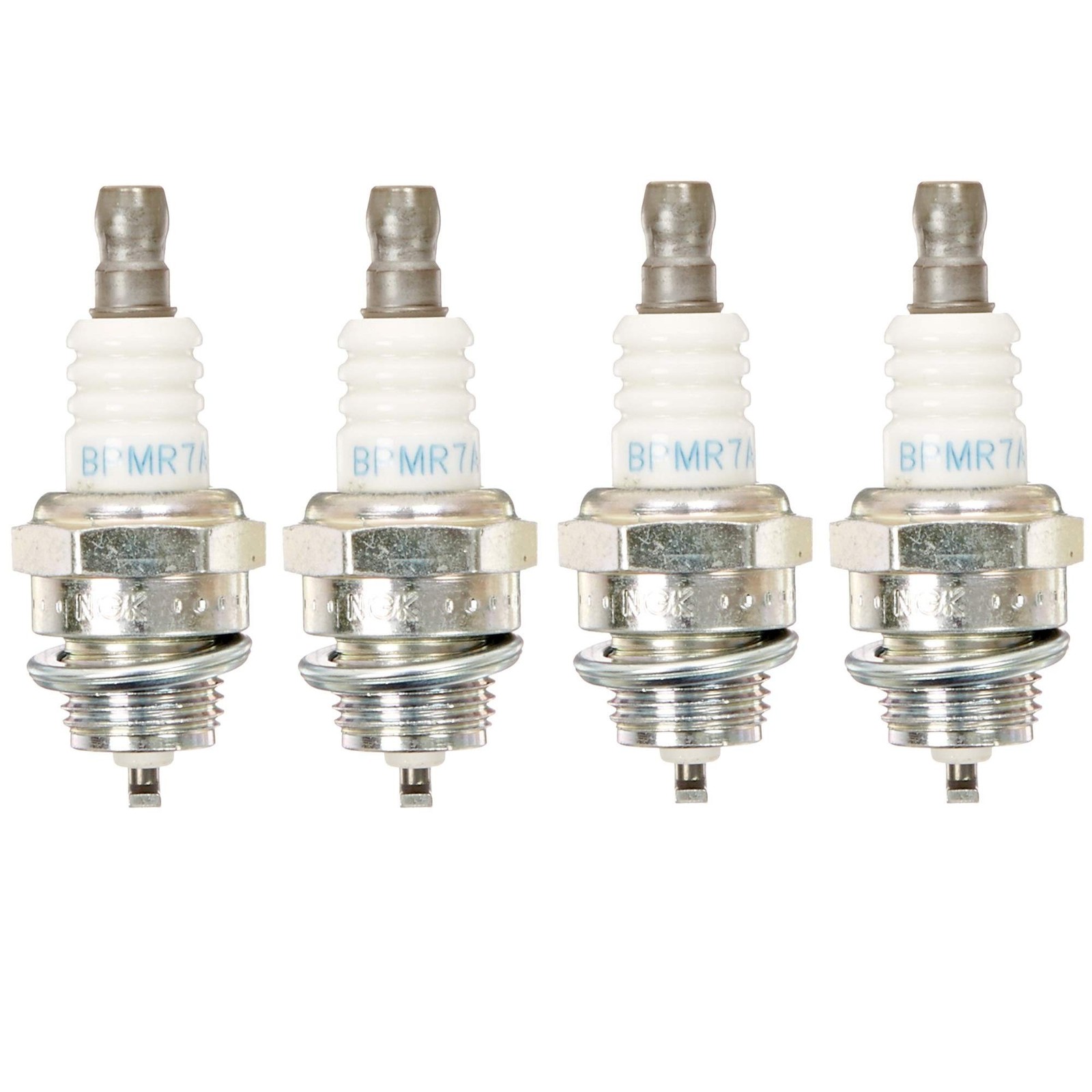 Standard Spark Plug set fits for NGK 6703 BPMR7A Ignition 4 Pack