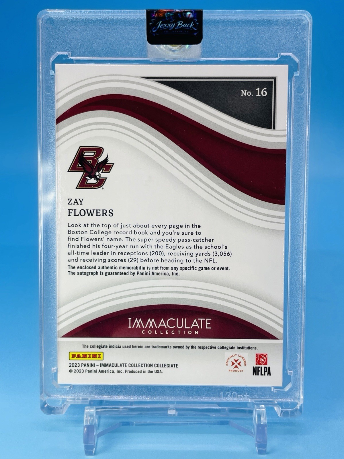 2023 Immaculate ~ ZAY FLOWERS ~ RC ACC PATCH AUTO #'d 2/2 💥  RAVENS 🔥 view 19