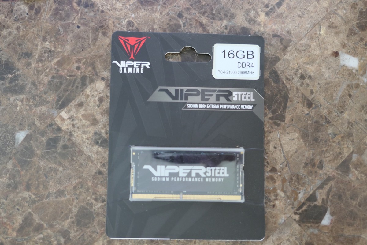 Patriot Viper Steel 16GB (1x16GB) DDR4-2666 PC4-21300 CL18 SODIMM