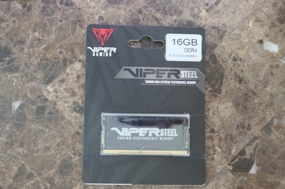メモリー Patriot Viper 16GB DDR4 PC4-21300 Patriot Viper Steel 16GB (1x16GB) DDR4-2666 PC4-21300 CL18 SODIMM