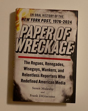 Paper of Wreckage by Mulcahy & DiGiacomo; 1st...