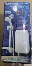 New Triton Opal 10.5kW White Shower Old Style  unused box very tatty 