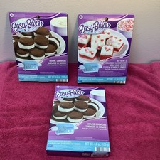 Lot Of 3 Easy Bake Oven Refill Mix Red Velvet 2 Brownie Sandwiches
