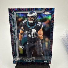 2025 Topps Chrome Jaelan Phillips Neon Pulse Refractor SSP #192