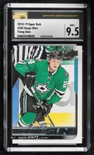 2018-19 Upper Deck Young Guns Roope Hintz #202 CSG 9.5 Mint Plus 0bv