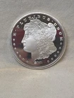 SMI- .999 FINE SILVER- 1 OZ. ROUND- MIRROR LIKE - NR AUCTION - T0161