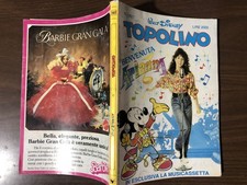 Fumetto Topolino N. 1827 Walt Disney Barbie Gran Galà Arianna Musicassetta