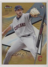 2020 Topps Finest Gold Refractor 38/50 Aaron Civale #70 fm0