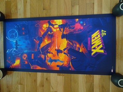 Juan Ramos X-Men '97 Print Poster 2024 BNG Bottleneck Gallery 36 x 18