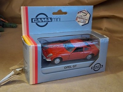 Gama 1/43 Opel GT rot OVP