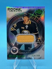 2018 Upper Deck Trilogy 03-04 Retro Rookies Jersey 014/399 Rasmus Dahlin #03-RD