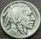 US 1921-S Buffalo Nickel  **
