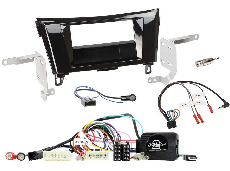 JVC Bluetooth USB DAB Lenkrad Autoradio für Nissan X-Trail Qashqai 2014-2017 - Bild 3 von 4