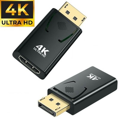 DisplayPort DP HDMI Adapter 4K DP auf HDMI Konverter Wandler Video mit Audio 4K