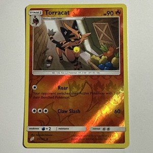 pokemon torracat card Torracat - 031/195 Silver Tempest Uncommon Pokemon main image 1
