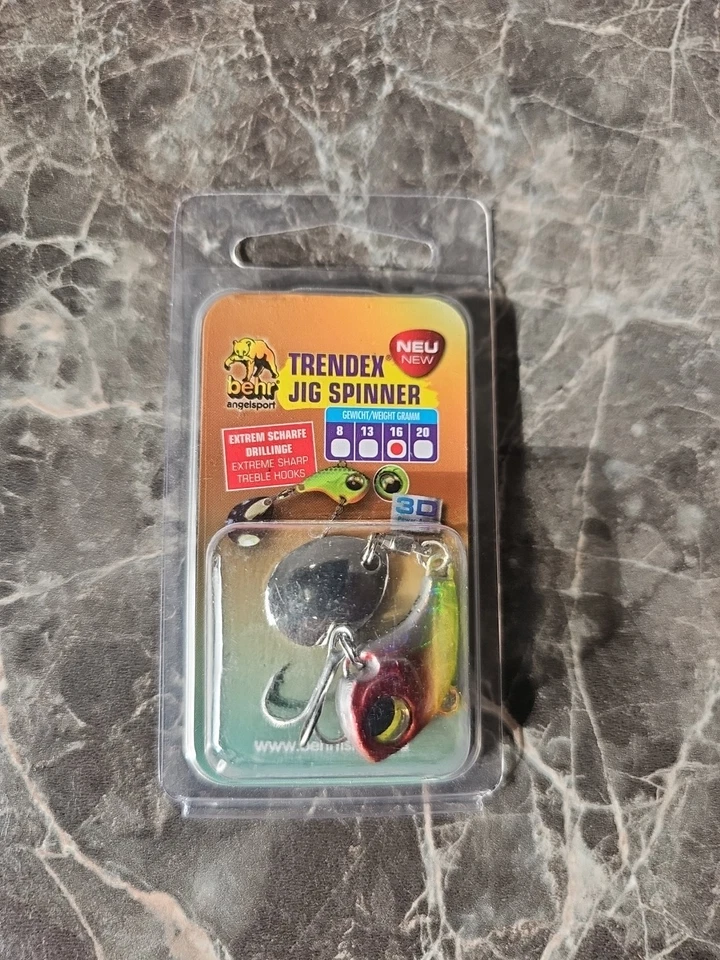 Jig Spinner SET Trendex Blinker Spinner Raubfisch - Bild 4 von 4