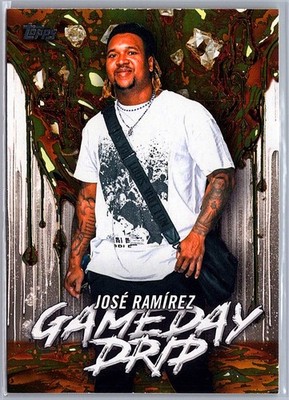 2026 Topps Jose Ramirez #GD-18 Gameday Drip Cleveland Guardians