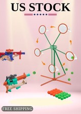 Shooting Games Toys for Kids 5 with Moving Target, 2 Toy Guns  24 Foam Balls
