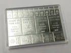 Sunshine Minting SMI 2 Oz .999 Silver Breakaway Prepper Eagle Bar USA (LotX3)
