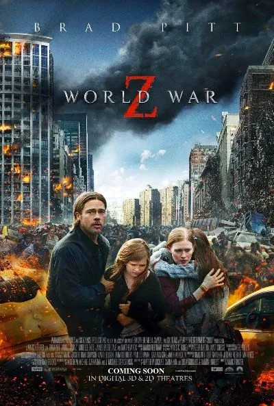 WORLD WAR Z MOVIE POSTER 2 Sided ORIGINAL INTL 27x40 BRAD PITT