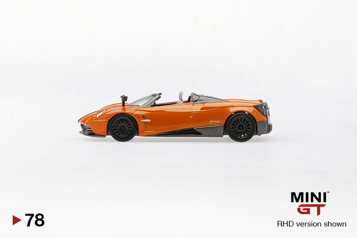 ミニカー MINI GT Pagani Huayra Roadster MINI GT 1:64 Model Car Pagani Huayra Roadster Alloy Die-Cast