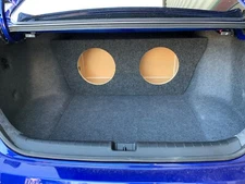 2018-2024 Honda ACCORD 2-12" SUB BOX Subwoofer Speaker Enclosure by ZEnclosures
