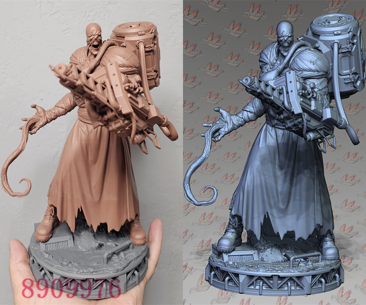 Nemesis 3D Printing Figure Unpainted Model Sculpture GK Blank Kit