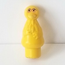 1975 SESAME STREET FISHER PRICE LITTLE PEOPLE BIG BIRD CHARACTER FIGURE 937 938