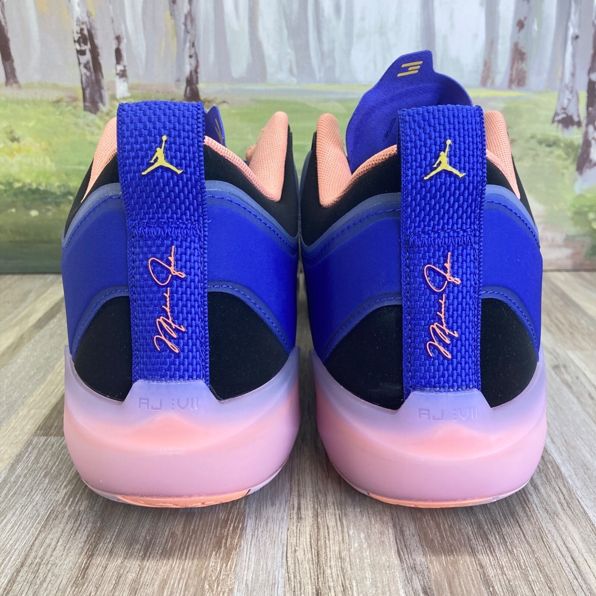 Nike Air Jordan 37 XXXVII Low 'Lapiz' Pink DQ4122-400 Mens Nike Air Jordan 37 XXXVII Low 'Lapiz' Pink DQ4122-400 Mens