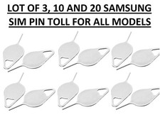 Samsung Galaxy S7/S8/S9/S10/S20 Ultra Sim Card Tray Eject Pin Opening Sim Tool