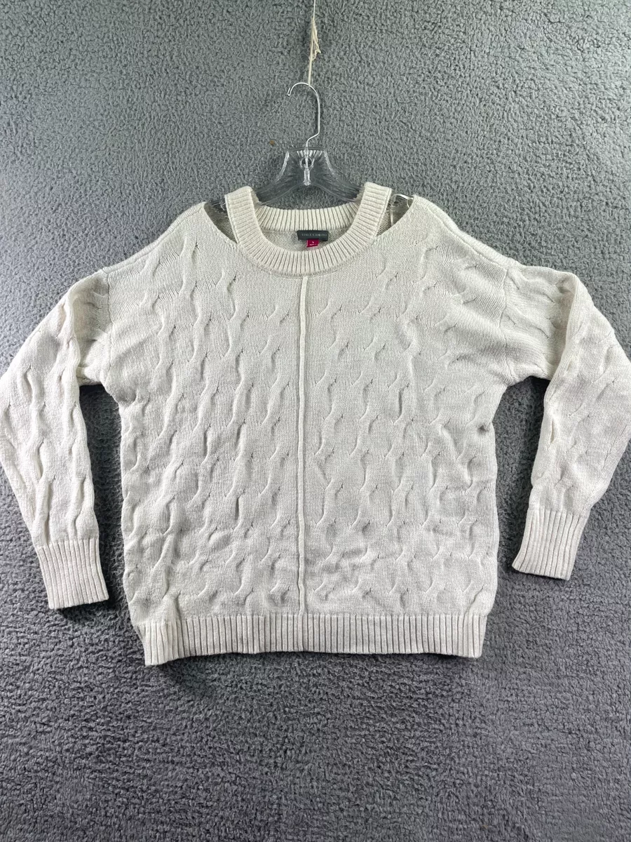 Vince cold top shoulder sweater