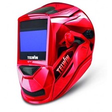 Maschera Automatica saldatura TELWIN 802936 saldatrice casco VANTAGE RED XL