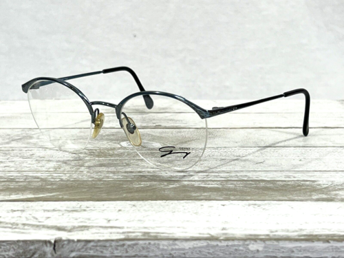 Genny 532 5028 Womens Round Eyeglass Frames Demo Model Silver 50▯19-130 - 第 1/8 張圖片