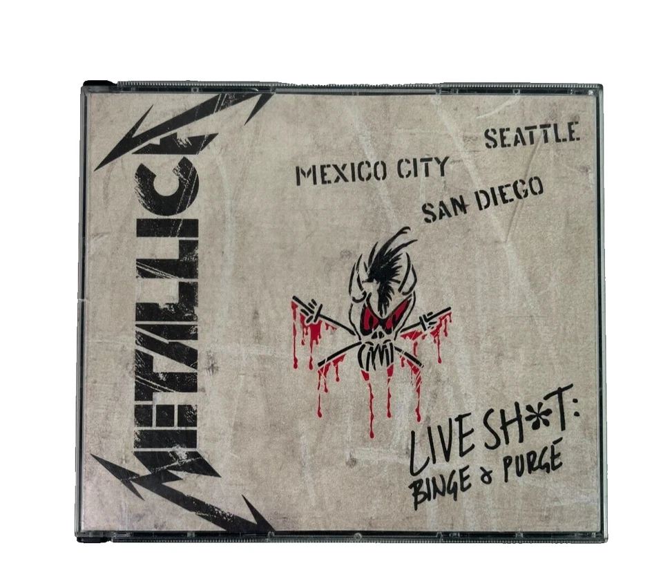 Metallica ‎- Live Sh*t: Binge & Purge - 3CD+2DVD USA 2003 + Garage Inc. CD Album - Bild 3 von 4