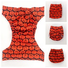 One Size Pumpkins Cover Cloth Diaper