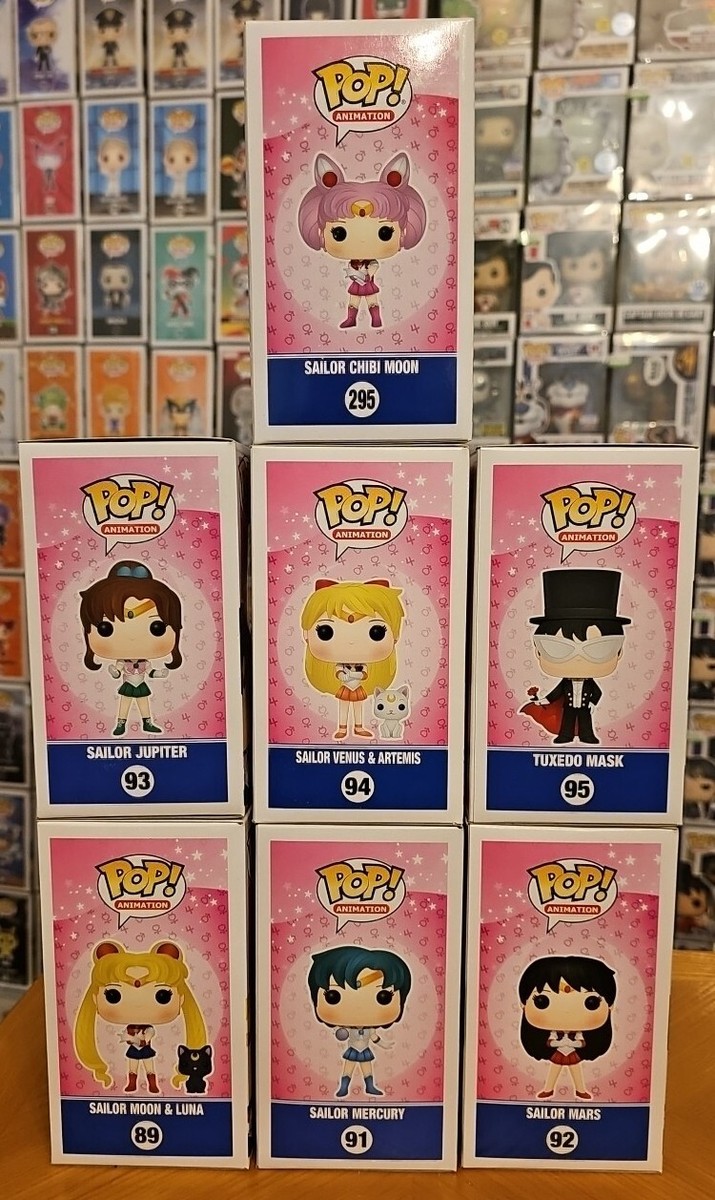 美少女戦士　セーラームーン funko pop！　レア　希少　まとめ売り Funko Pop Sailor Moon Bundle Collection Of 7 Pop's Vaulted/Retired