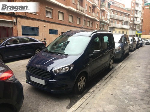 Roof Rails + Cross Bars +Load Stops For Ford Transit / Tourneo Courier 2014-2024 - Picture 12 of 12