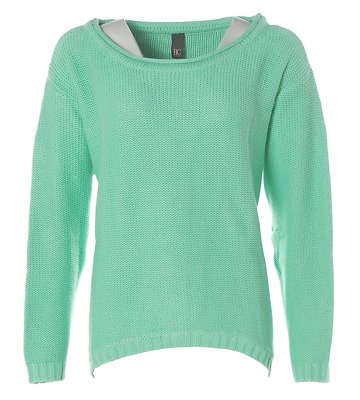 B.C. Best Connections Rundhals Pullover Mint 44/46 X0160a