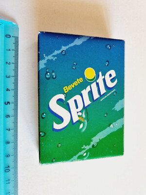 SEALED SPIELKARTEN SPRITE COCA COLA POKER VINTAGE PLAYING CARD NEU