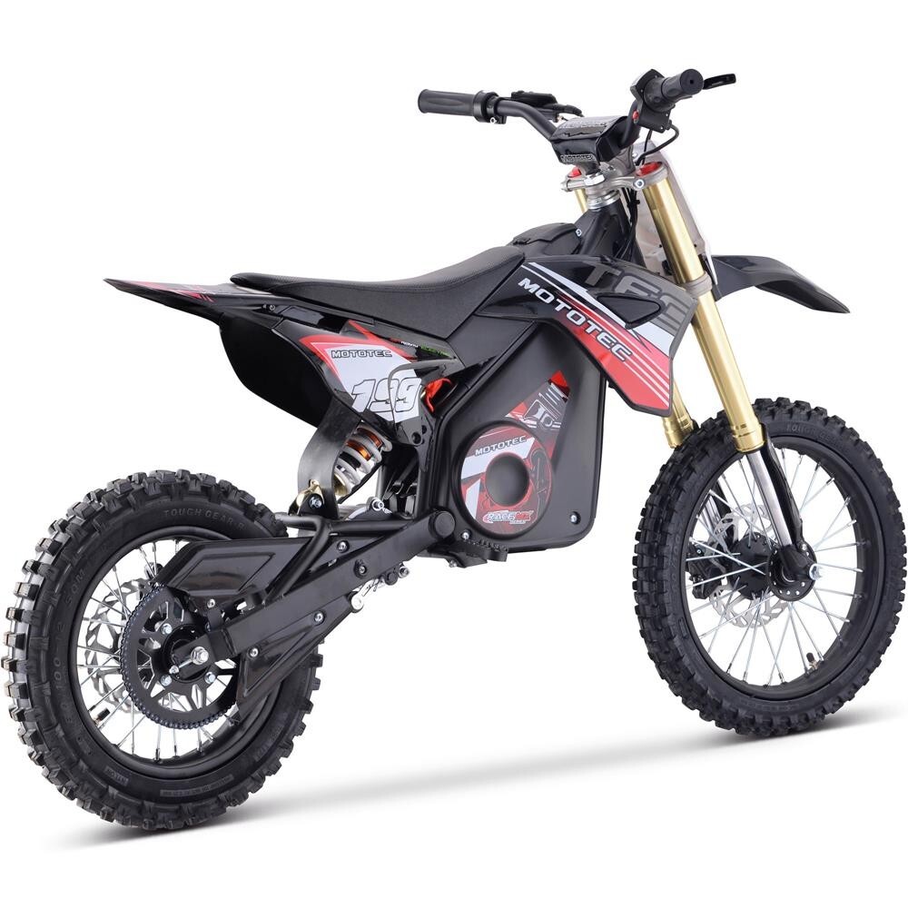 MotoTec 48v 1800w Pro Electric Dirt Bike Lithium - Multi Colors