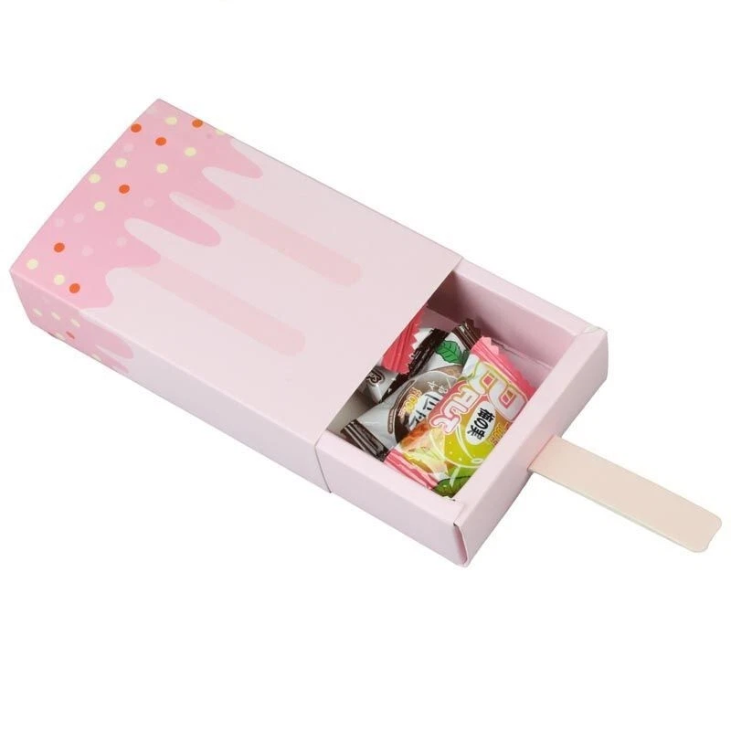 Vintage Candy Mini Boxes - Gift Packaging DIY Decorations Paperboard Boxes  10pcs