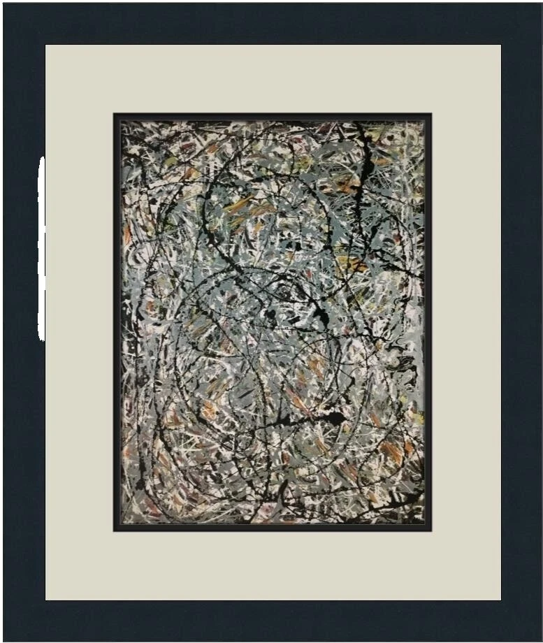 Jackson Pollock Paper Art Prints