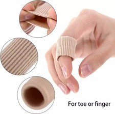 Toe Cushion Tube Toe Tubes Sleeves Soft Gel Corn Pad Protectors for