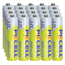 2-20X NIMH AAA Rechargeable Batteries 1.2v 600mAh Ni-MH Triple A Battery PKCELL