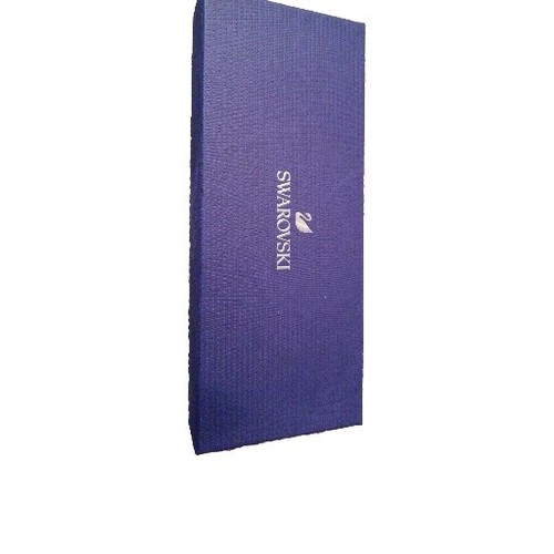 Swarovski Crystal Jungle Beats Cocktail Stirrers Andoki Set of 4 New In Box - Picture 4 of 5