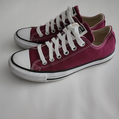 ★TOUT Y EST★ Curved Crossback Maroon LML05FMR Converse Chuck Taylor All Slip low top rose maroon Shoe sz M