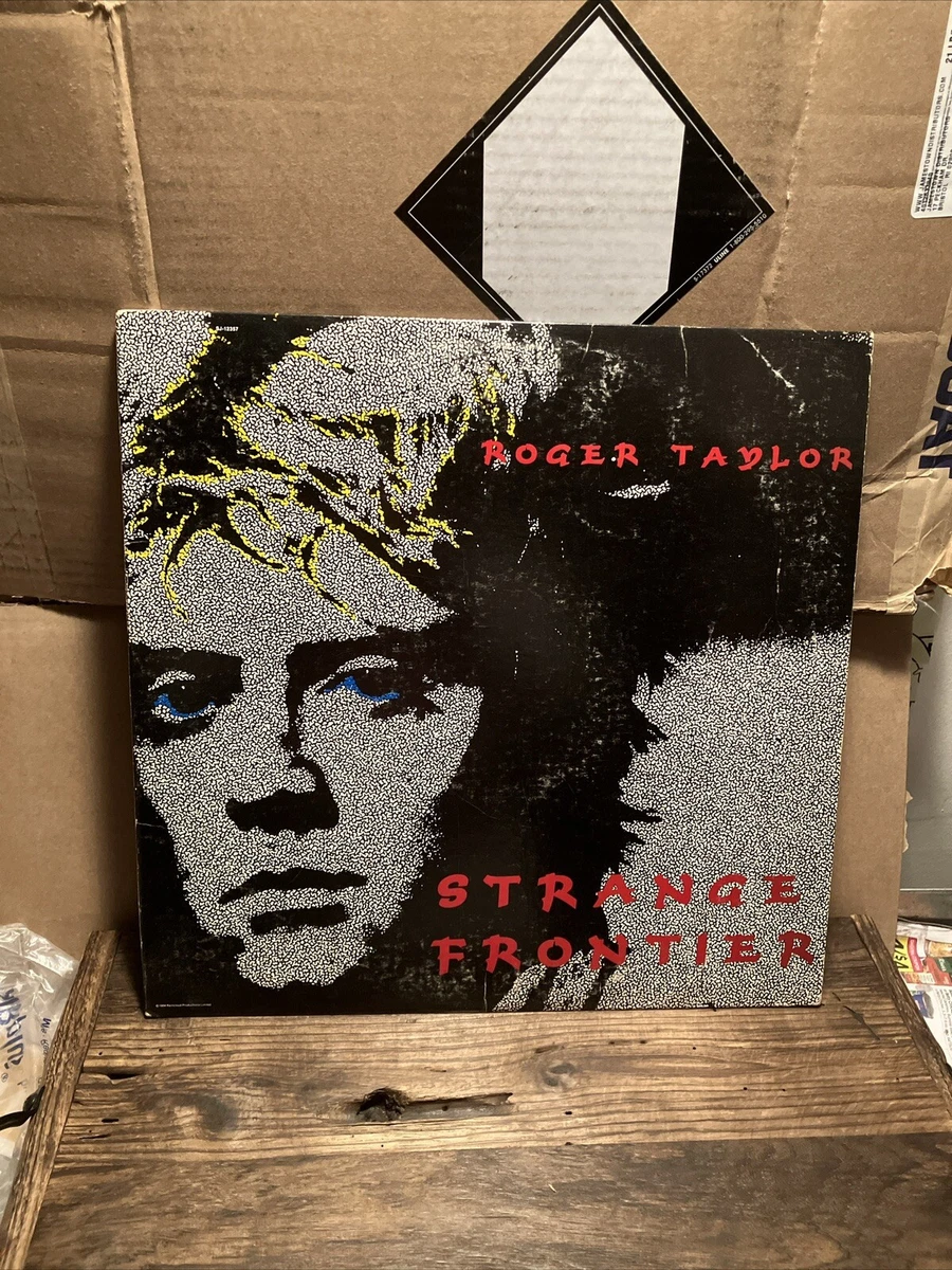 Roger Taylor (Queen drummer solo album) Strange Frontier US LP