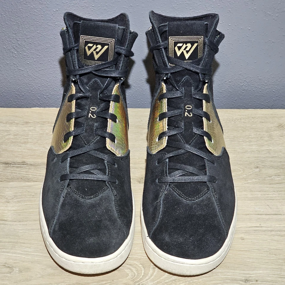Nike Jordan Westbrook 0.2 E Hombres EE. UU. 11 / UE 45 Negro y Dorado Metálico 921145-032 Foto 3 de 4